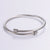 Minimalist Stripe Circle Round Stainless Steel Electroplating Bangles