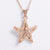 Women Punk Star Stainless Steel Pendants