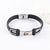 Fashion Unisex Round Geometric Stainless Steel Bracelets