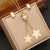 Expressive Star Stainless Steel Electroplating Necklaces