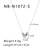 IG Style Heart Geometric Stainless Steel Electroplating Necklaces