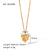 Tennis / Diamond Line Chain Irregular Heart Sphere Heart Geometric Stainless Steel Electroplating Necklaces