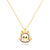 Rabbit Cattle Chinese Zodiac Animal Zircon Diamond Inlay Necklaces