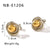 IG Style Circle Sphere Geometric Stainless Steel Electroplating Earrings