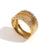 Fashion Niche Circle Geometric Stainless Steel 18K Gold Plated Rings