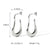 IG Style Circle Geometric Stainless Steel Electroplating Earrings