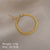 Korean Women Ripple Zodiac Sign Titanium Steel Gold Plating Bracelets