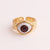 IG Style Women Glasses Eye Copper Electroplating Rings