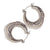 Fashion Round Circle Geometric Stainless Steel 18K Gold Plated Earrings