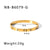 IG Style Irregular Stainless Steel Electroplating Bangles