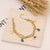 Women Eye Titanium Steel Gold Plating Necklaces