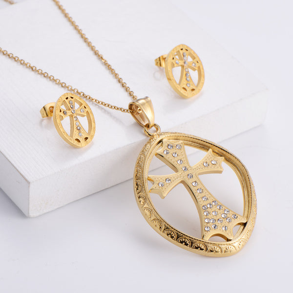 Women Korean Candy Seahorse Flower Chain Zodiac Sign Stainless Steel Electroplating Pendants