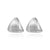 Minimalist Triangle Quadrilateral Geometric Copper Electroplating Stud Earrings