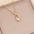 Women IG Style Heart Alloy Electroplating Necklaces