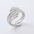 Retro Unisex Vintage Geometric Retro Vintage Geometric Stainless Steel Electroplating Rings