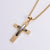 Expressive Cross Stainless Steel Electroplating Pendants