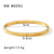 IG Style Circle Stainless Steel Electroplating Bangles