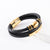 IG Style Circle Leather Knitting Bangles