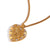 Fashion Quadrilateral Round Geometric Stainless Steel 18K Gold Plated Necklaces