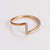 Cartoon Gypsophila Flowing Water Celestial Geometric Stainless Steel Electroplating Rings