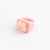 Cartoon Women Flower Fruit Plastic Rings