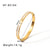 IG Style Shell Textured Stainless Steel Electroplating Bangles