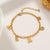 Women Animal Chinese Zodiac Stainless Steel 18K Gold Plated Bracelets