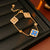 Women Luxurious Flower Rhombus Flower Zircon Inlay Bracelets