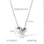 IG Style Heart Heart Stainless Steel Electroplating Necklaces