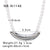 IG Style Geometric Stainless Steel Electroplating Necklaces