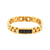 Women Fashion Chain Geometric Stainless Steel 18K Gold Plated Bracelets