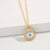 Women Eye Eye Copper Electroplating Necklaces