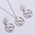 Women Korean Geometric Metal Zodiac Sign Stainless Steel Pendants