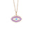 IG Style Women Bohemian Eye Eye Stainless Steel Oil Dripping Pendants