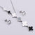 Expressive Four-leaf Clover Star Stainless Steel Electroplating Necklaces