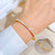 Korean East Asia Symbol Titanium Steel Electroplating Bangles