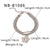 Women IG Style Butterfly Chain Cross Stainless Steel Electroplating Bracelets