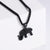 Unisex Metal Retro Vintage Chinese Zodiac Animal Stainless Steel Electroplating Pendants