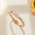 Titanium Steel 18K Gold Plated Bangles