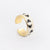 Women Metal Mixed Color Eye Eye Rings