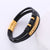 Cute & Edgy Men Irregular Rhombus Titanium Steel Electroplating Bracelets