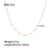 IG Style Pearl Geometric Stainless Steel 18K Gold Plated Necklaces