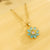 Minimalist Flower Stainless Steel Electroplating Necklaces