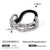 IG Style Ellipse Stainless Steel Electroplating Hair Ties