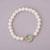 Women Pearl Leaf Pearl Bracelets