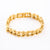 Fashion Unisex Round Geometric Stainless Steel Bracelets