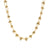 Fashion Geometric Stainless Steel 18K Gold Plated Necklaces