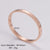 Minimalist Round Stainless Steel Electroplating Bangles