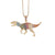 Unisex Metal Dinosaur Copper Electroplating Pendants