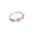 Women Retro Vintage Eye Copper Oil Dripping Rings